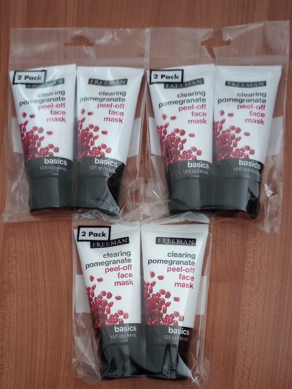 New Freeman Clearing Pomegranate Peel-Off Face Mask Duo Set